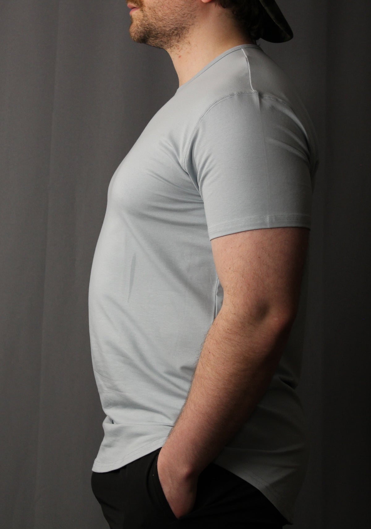 Curved Hem Premium T Shirt